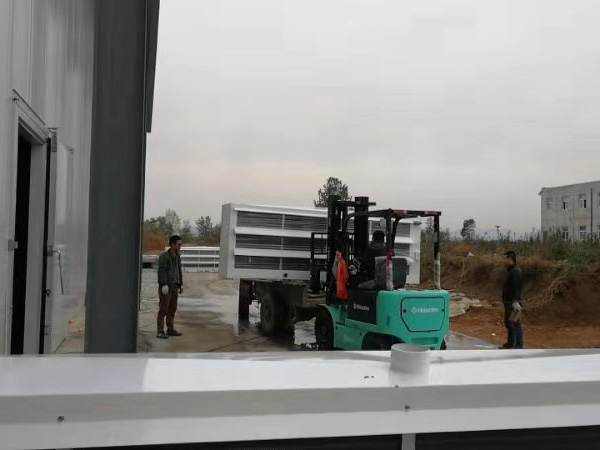 我們渭南市飛來峰工程有限公司 施工現場